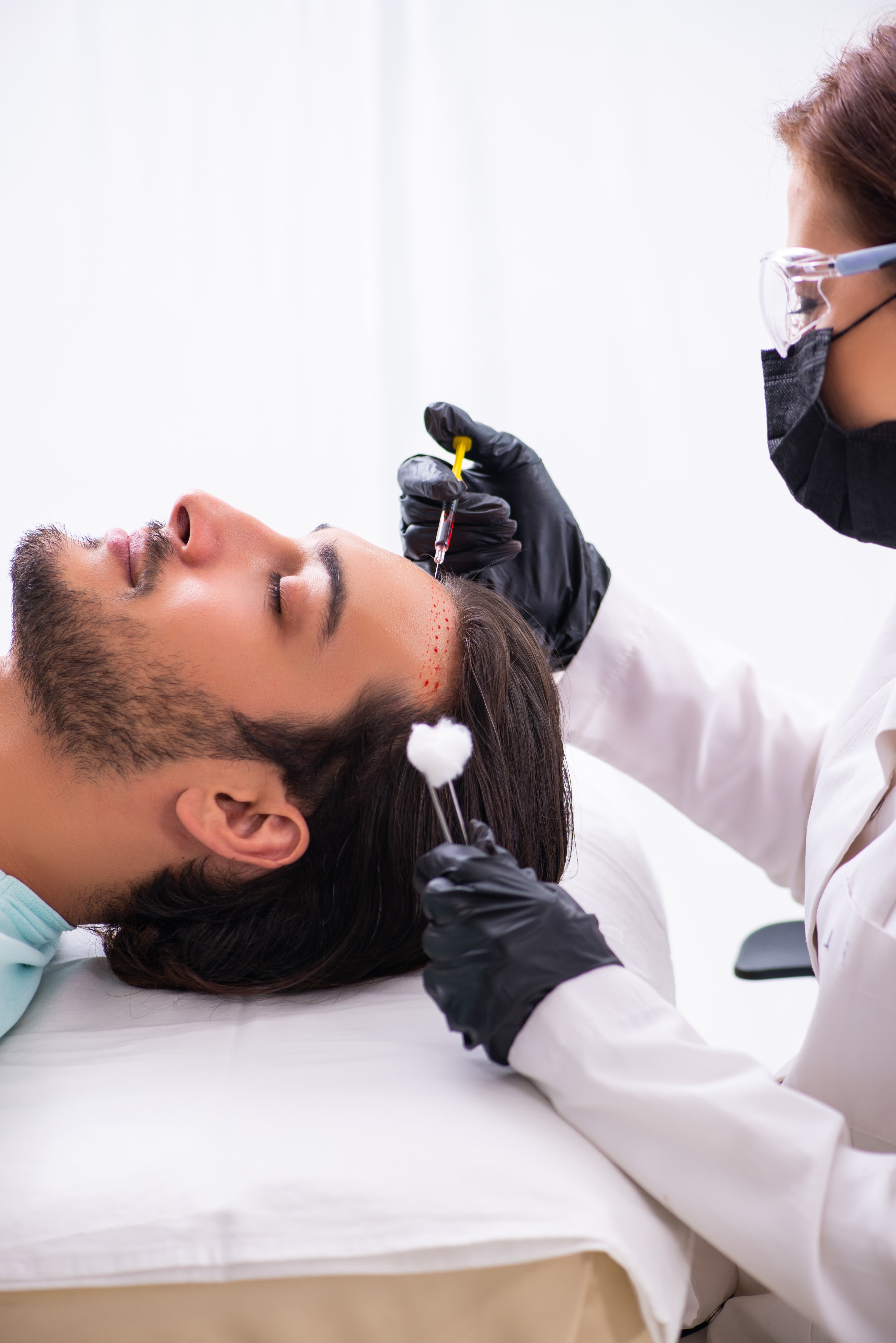 Hair Loss Medication demonstration